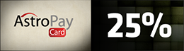Astropay 25%